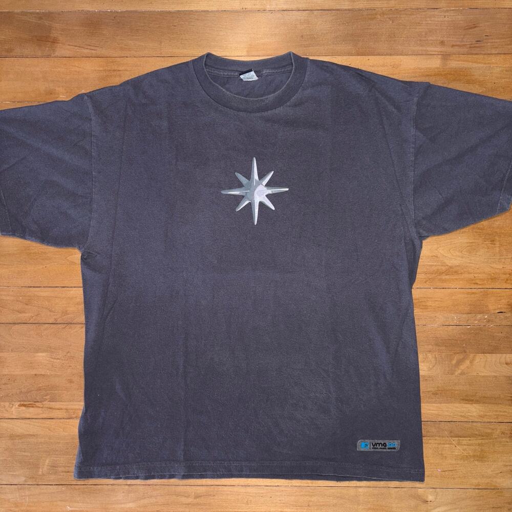 Vintage 90s 1999 MTV LEVIS usa rare music television awards tee Silver